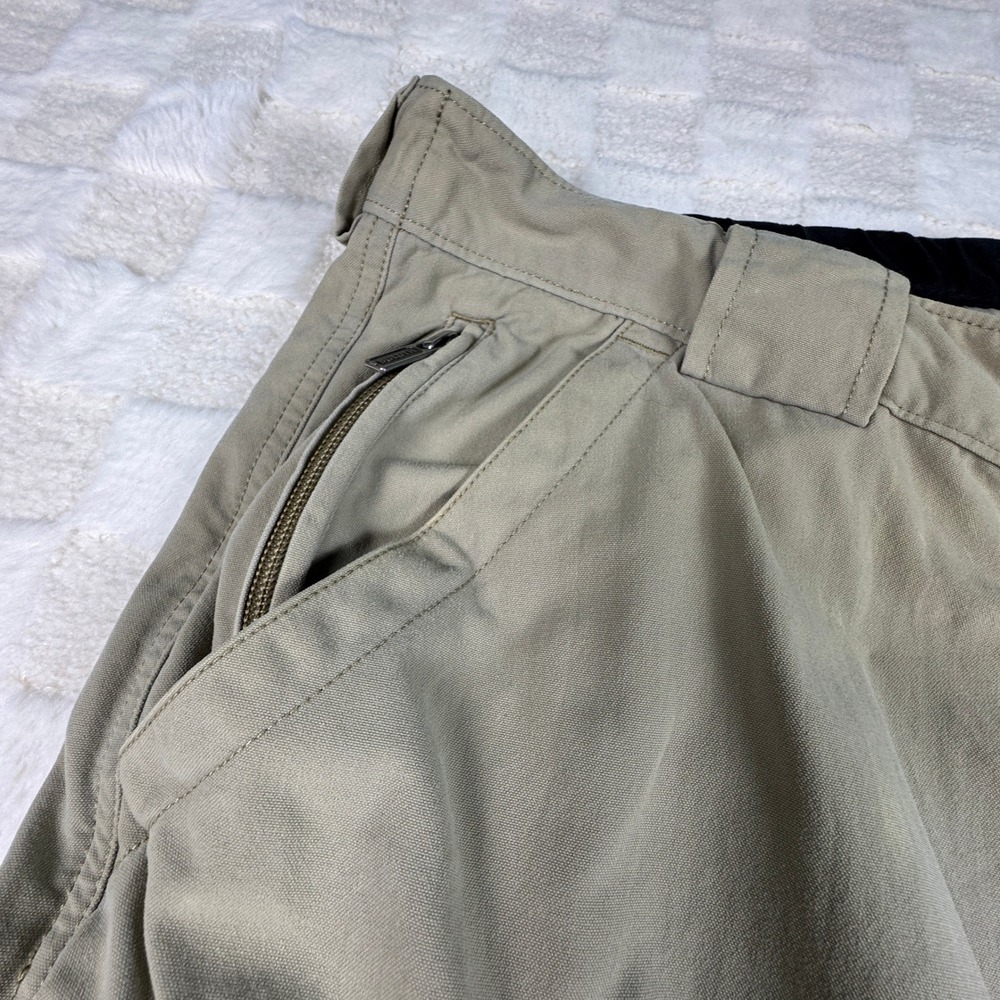 Duluth Mens Beige Cargo Pants Work Hiking‎ Casual Outdoor Lightweight Trousers - Picture 10 of 16
